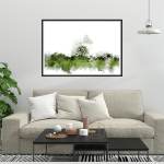 Green Brush Artwork