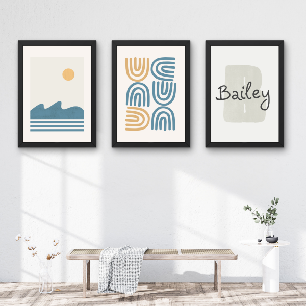 SET OF 3 FRAMES