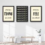 SET OF 3 FRAMES