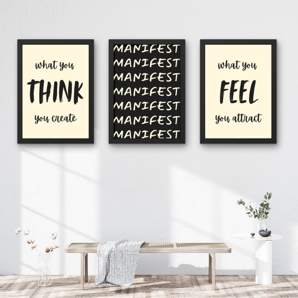 SET OF 3 FRAMES