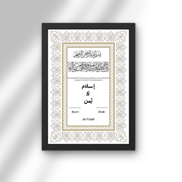 Marriage Frames